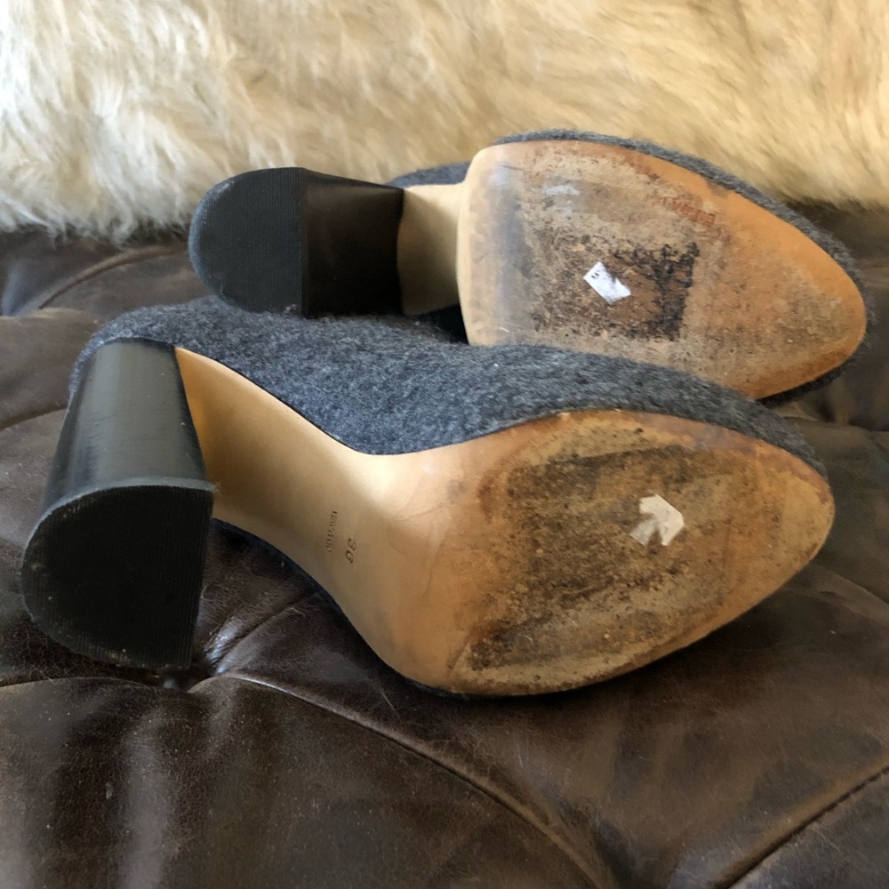 Alexander Wang Wool Platform Booties - image 5